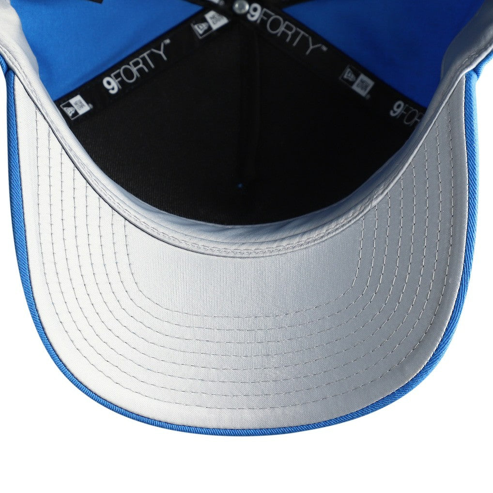 Detroit Lions New Era Women's Metallic 9FORTY M-Crown A-Frame Adjustable Hat Blue | NFL