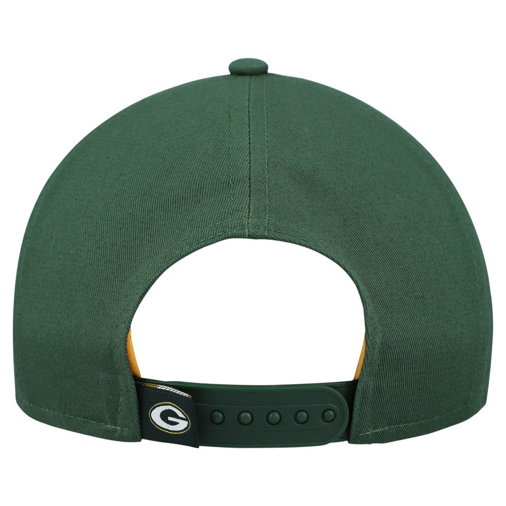 Green Bay Packers New Era Women's Metallic 9FORTY M-Crown A-Frame Adjustable Hat Green | NFL