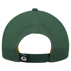 Green Bay Packers New Era Women's Metallic 9FORTY M-Crown A-Frame Adjustable Hat Green | NFL