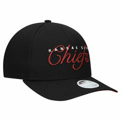 Kansas City Chiefs New Era Women's Metallic 9FORTY M-Crown A-Frame Adjustable Hat Black | NFL
