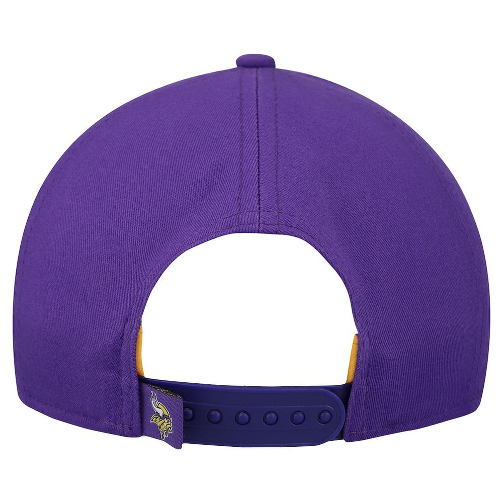 Minnesota Vikings New Era Women's Metallic 9FORTY M-Crown A-Frame Adjustable Hat Purple | NFL