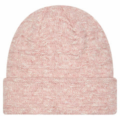 Kansas City Chiefs New Era Women's Metallic Cuffed Knit Hat Pink | NFL