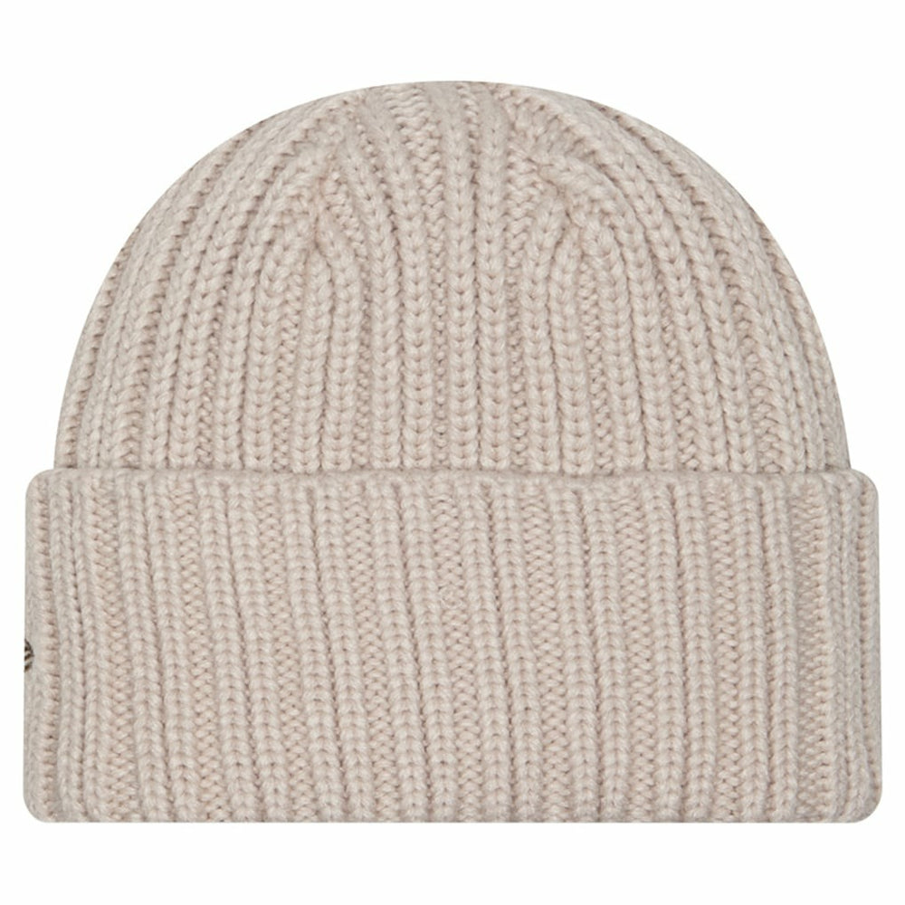 Buffalo Bills New Era Logo Applique Cuffed Knit Hat Light Beige | NFL