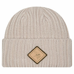 Minnesota Vikings New Era Logo Applique Cuffed Knit Hat Light Beige | NFL