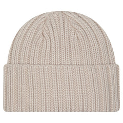 Green Bay Packers New Era Logo Applique Cuffed Knit Hat Light Beige | NFL