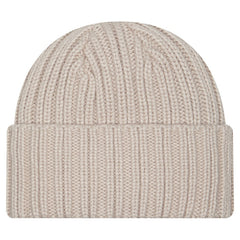 New York Jets New Era Logo Applique Cuffed Knit Hat Light Beige | NFL