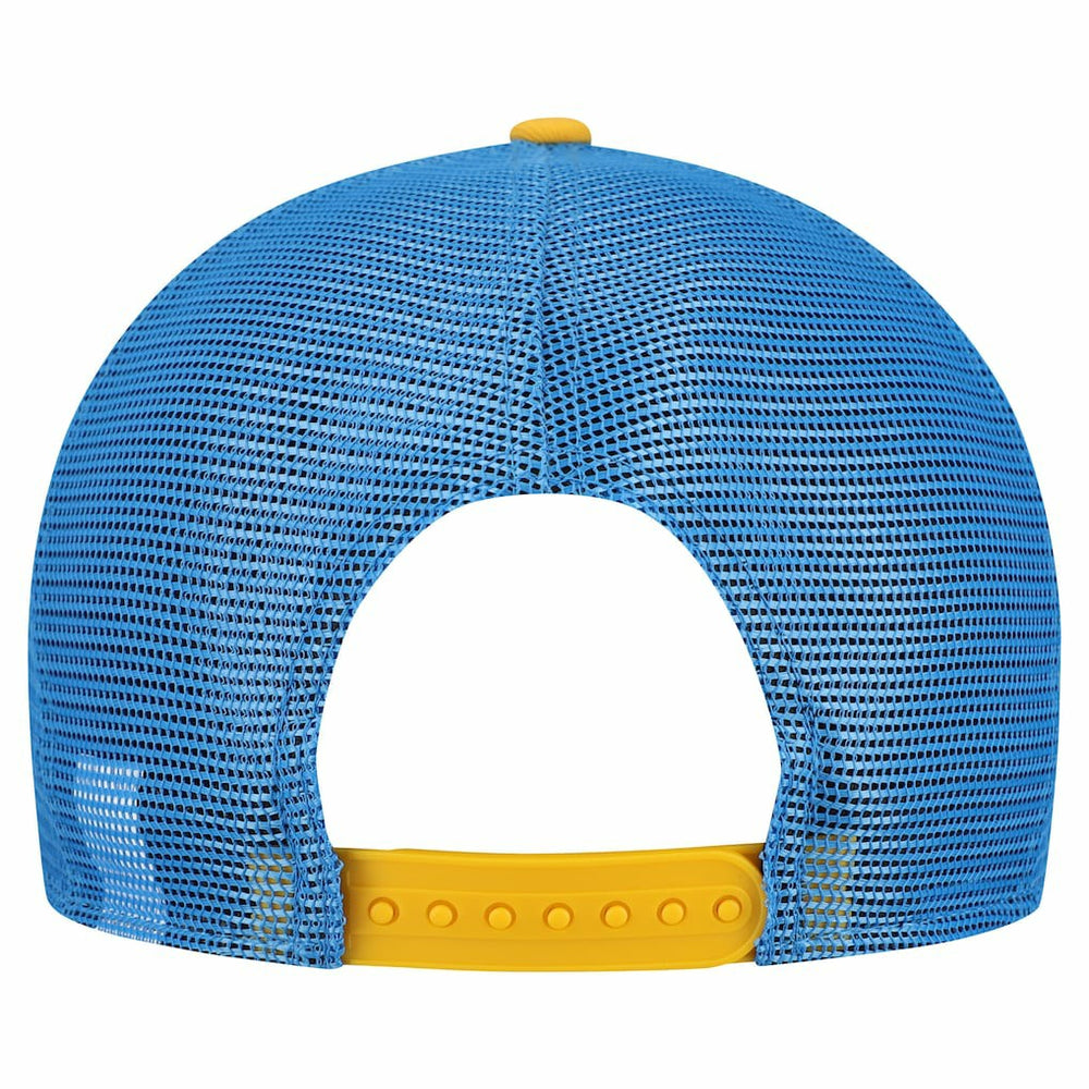 Los Angeles Chargers New Era Banner A-Frame 9FIFTY Snapback Hat Cream/Powder Blue | NFL