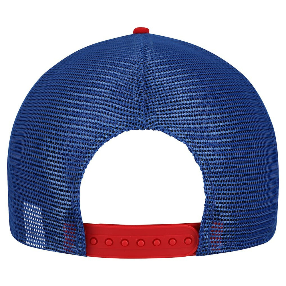 New York Giants New Era Banner A-Frame 9FIFTY Snapback Hat Cream/Royal | NFL