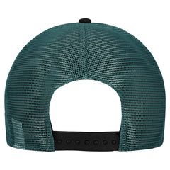 Philadelphia Eagles New Era Banner A-Frame 9FIFTY Snapback Hat Cream/Midnight Green | NFL