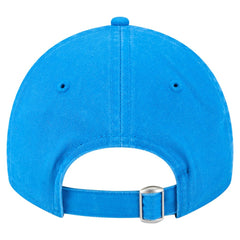 Detroit Lions New Era Girls Youth Cheer 9TWENTY Adjustable Hat Blue | NFL
