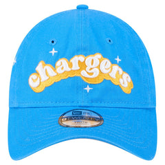 Los Angeles Chargers New Era Girls Youth Cheer 9TWENTY Adjustable Hat Powder Blue | NFL