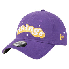 Minnesota Vikings New Era Girls Youth Cheer 9TWENTY Adjustable Hat Purple | NFL