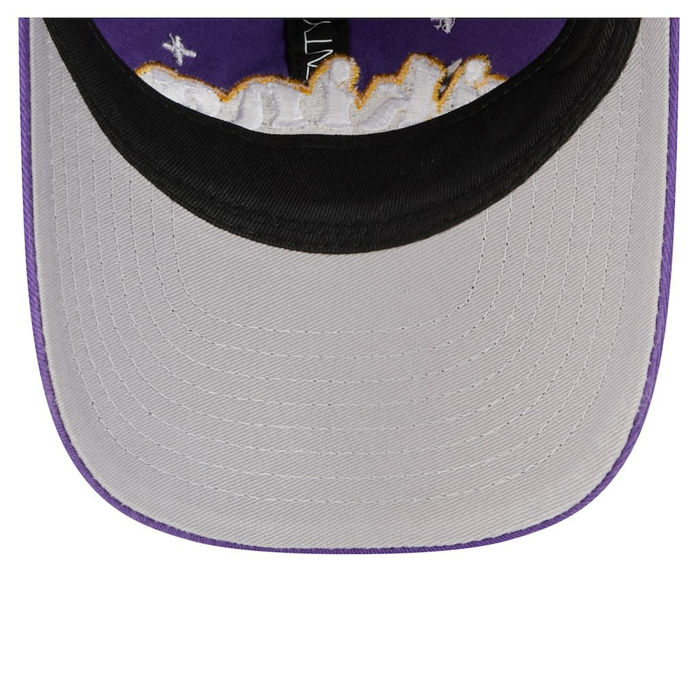 Minnesota Vikings New Era Girls Youth Cheer 9TWENTY Adjustable Hat Purple | NFL