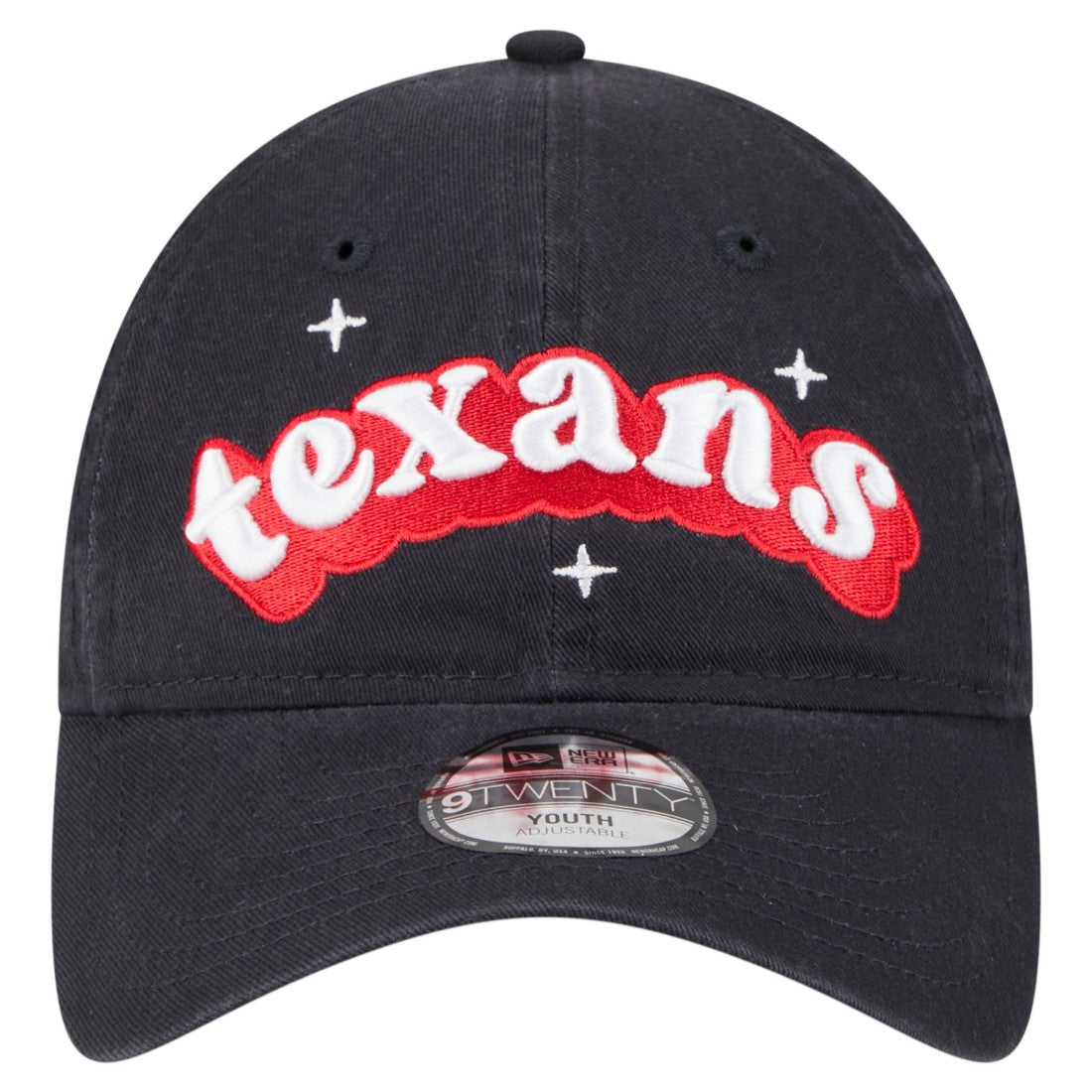 Houston Texans New Era Girls Youth Cheer 9TWENTY Adjustable Hat Navy | NFL