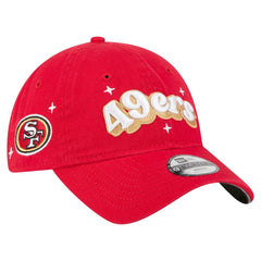 San Francisco 49ers New Era Girls Youth Cheer 9TWENTY Adjustable Hat Scarlet | NFL