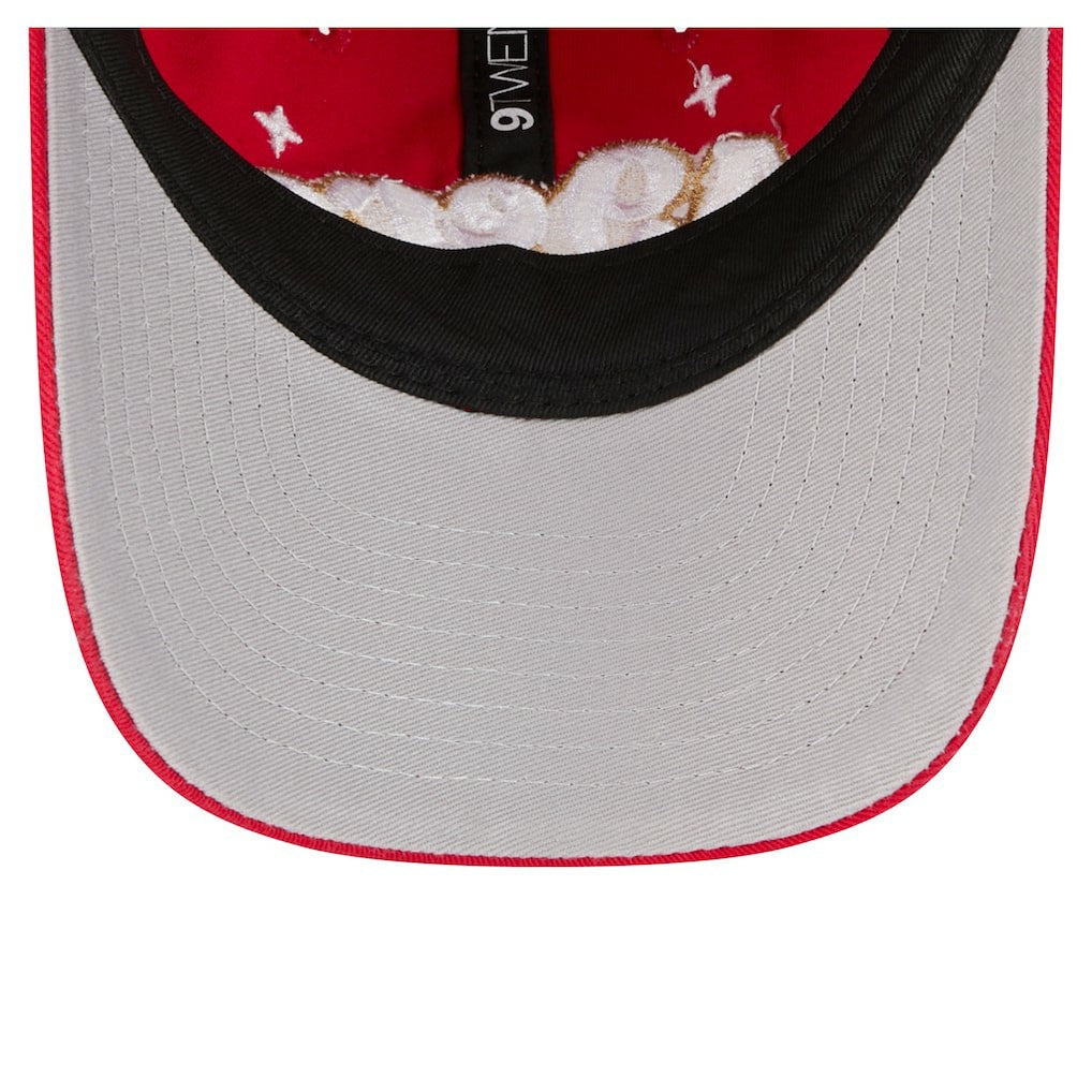 San Francisco 49ers New Era Girls Youth Cheer 9TWENTY Adjustable Hat Scarlet | NFL