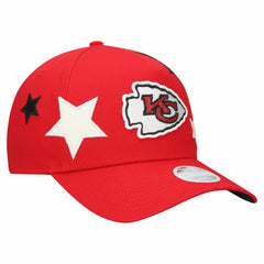 Kansas City Chiefs New Era Women's Stardom A-Frame 9FORTY Adjustable Hat Red | NFL