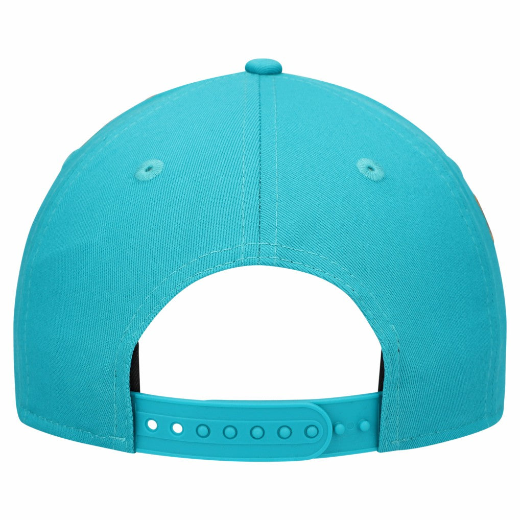 Miami Dolphins New Era Women's Stardom A-Frame 9FORTY Adjustable Hat Aqua | NFL