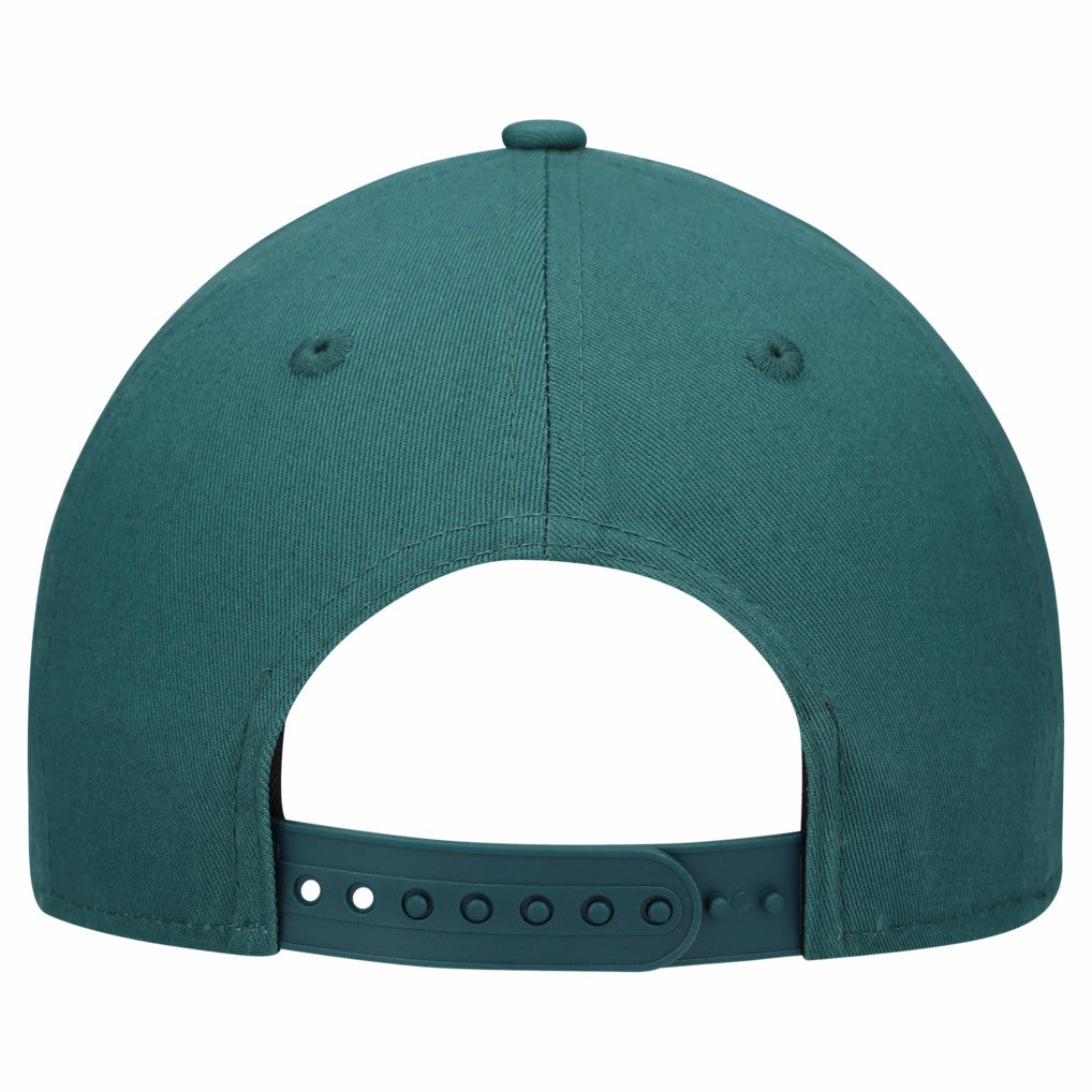 Philadelphia Eagles New Era Women's Stardom A-Frame 9FORTY Adjustable Hat Midnight Green | NFL