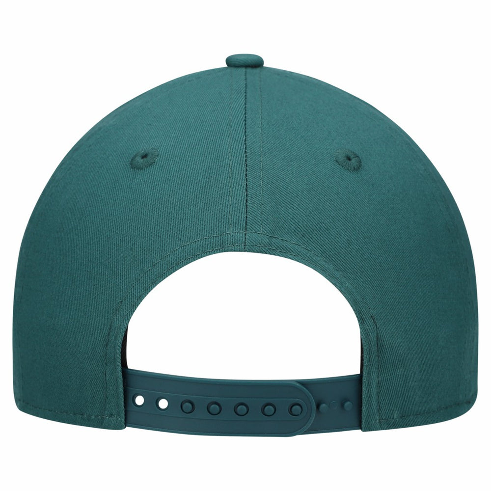 Philadelphia Eagles New Era Women's Stardom A-Frame 9FORTY Adjustable Hat Midnight Green | NFL