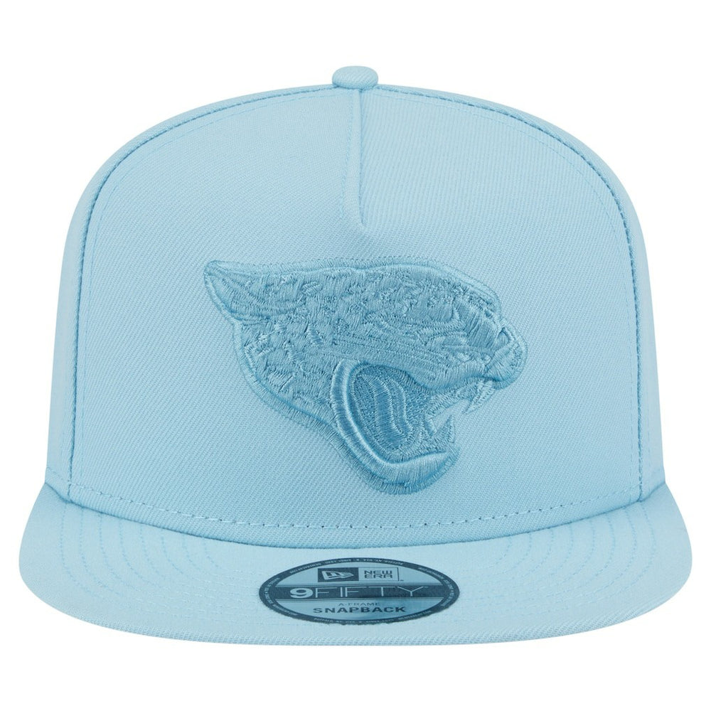 Jacksonville Jaguars New Era Color Pack A-Frame 9FIFTY Snapback Hat Light Blue | NFL