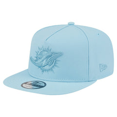 Miami Dolphins New Era Color Pack A-Frame 9FIFTY Snapback Hat Light Blue | NFL