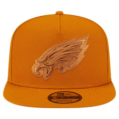 Philadelphia Eagles New Era Color Pack A-Frame 9FIFTY Snapback Hat Brown | NFL