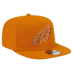 Philadelphia Eagles New Era Color Pack A-Frame 9FIFTY Snapback Hat Brown | NFL