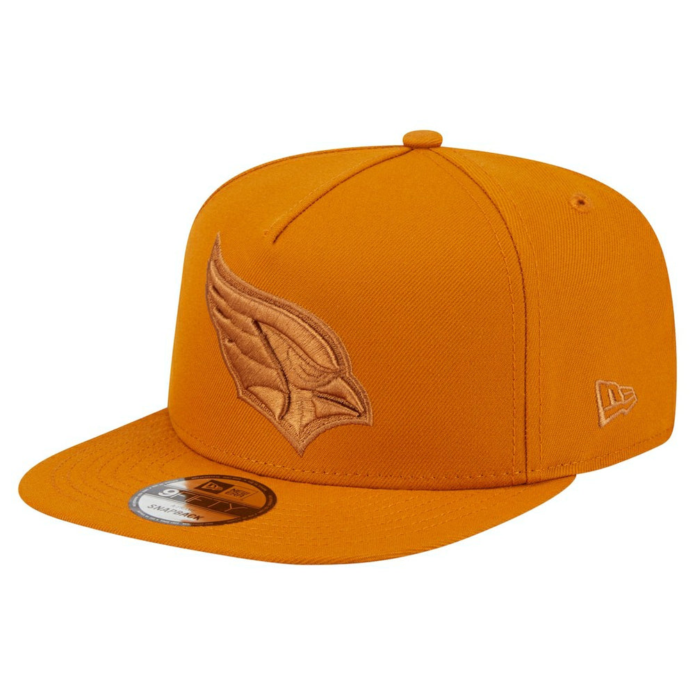 Arizona Cardinals New Era Color Pack A-Frame 9FIFTY Snapback Hat Brown | NFL