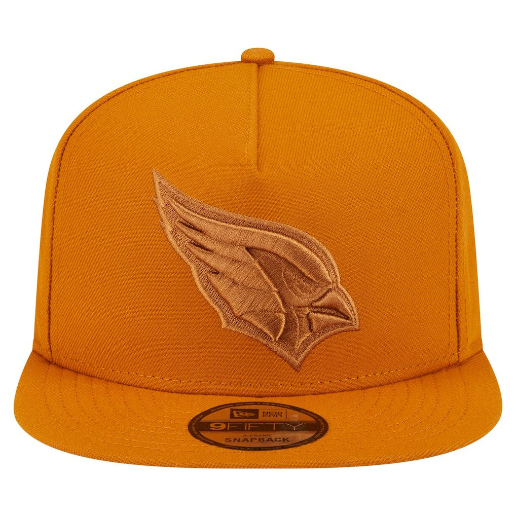 Arizona Cardinals New Era Color Pack A-Frame 9FIFTY Snapback Hat Brown | NFL