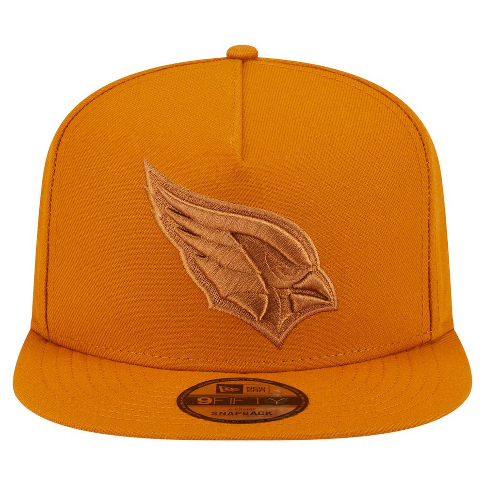 Arizona Cardinals New Era Color Pack A-Frame 9FIFTY Snapback Hat Brown | NFL