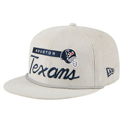 Houston Texans New Era Cord Rope Corduroy 9FIFTY Snapback Hat Gray | NFL
