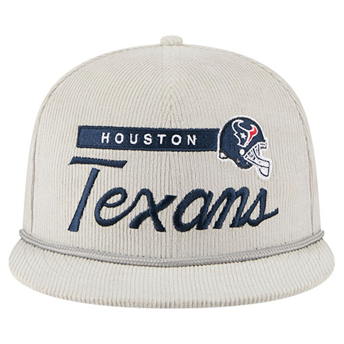 Houston Texans New Era Cord Rope Corduroy 9FIFTY Snapback Hat Gray | NFL