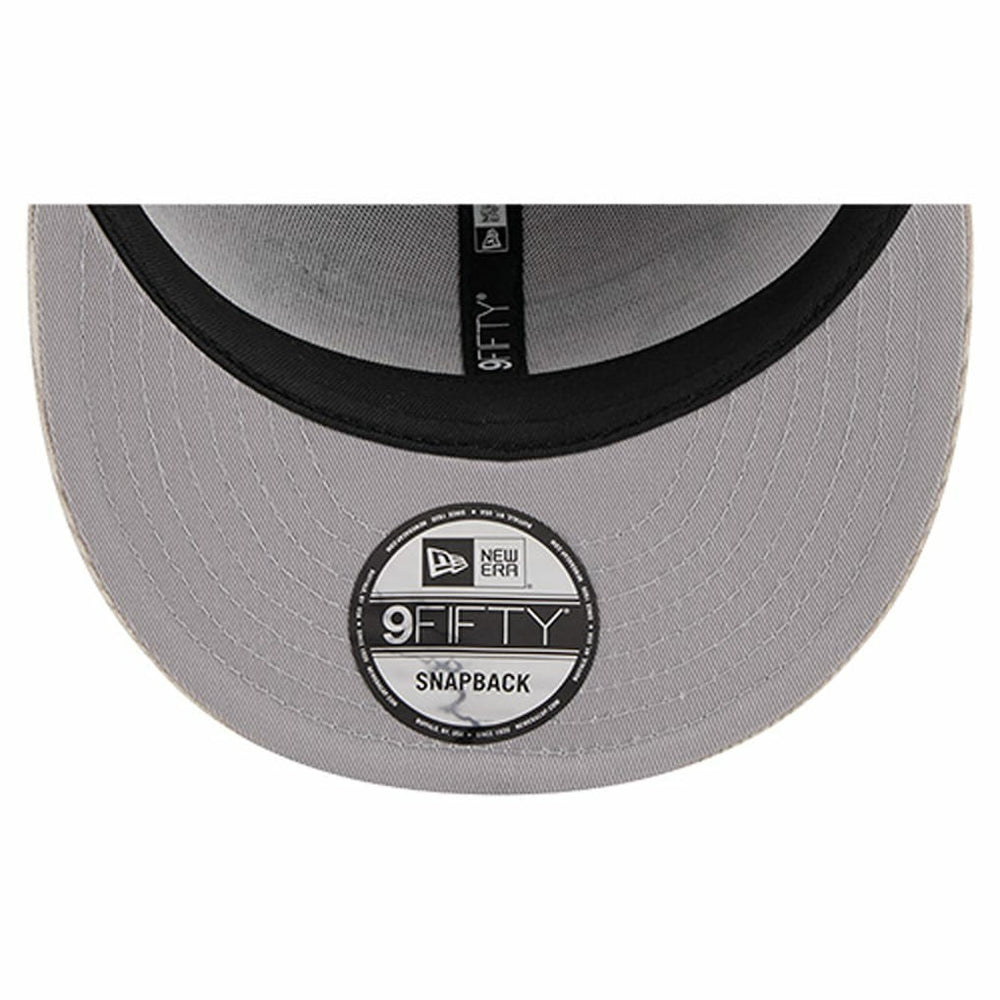 Las Vegas Raiders New Era Cord Rope Corduroy 9FIFTY Snapback Hat Gray | NFL