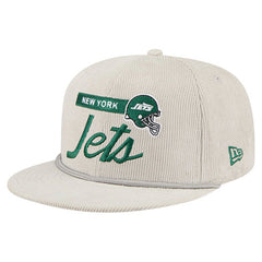 New York Jets New Era Cord Rope Corduroy 9FIFTY Snapback Hat Gray | NFL