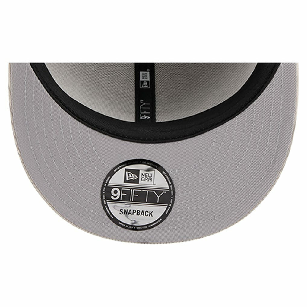 Pittsburgh Steelers New Era Cord Rope Corduroy 9FIFTY Snapback Hat Gray | NFL