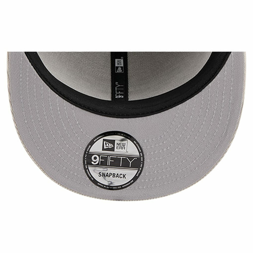 Pittsburgh Steelers New Era Cord Rope Corduroy 9FIFTY Snapback Hat Gray | NFL
