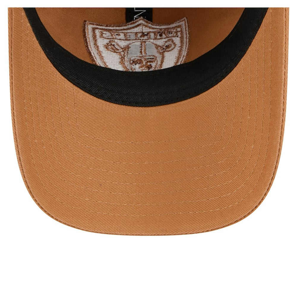 Las Vegas Raiders New Era Stamp 9TWENTY Adjustable Hat Brown | NFL