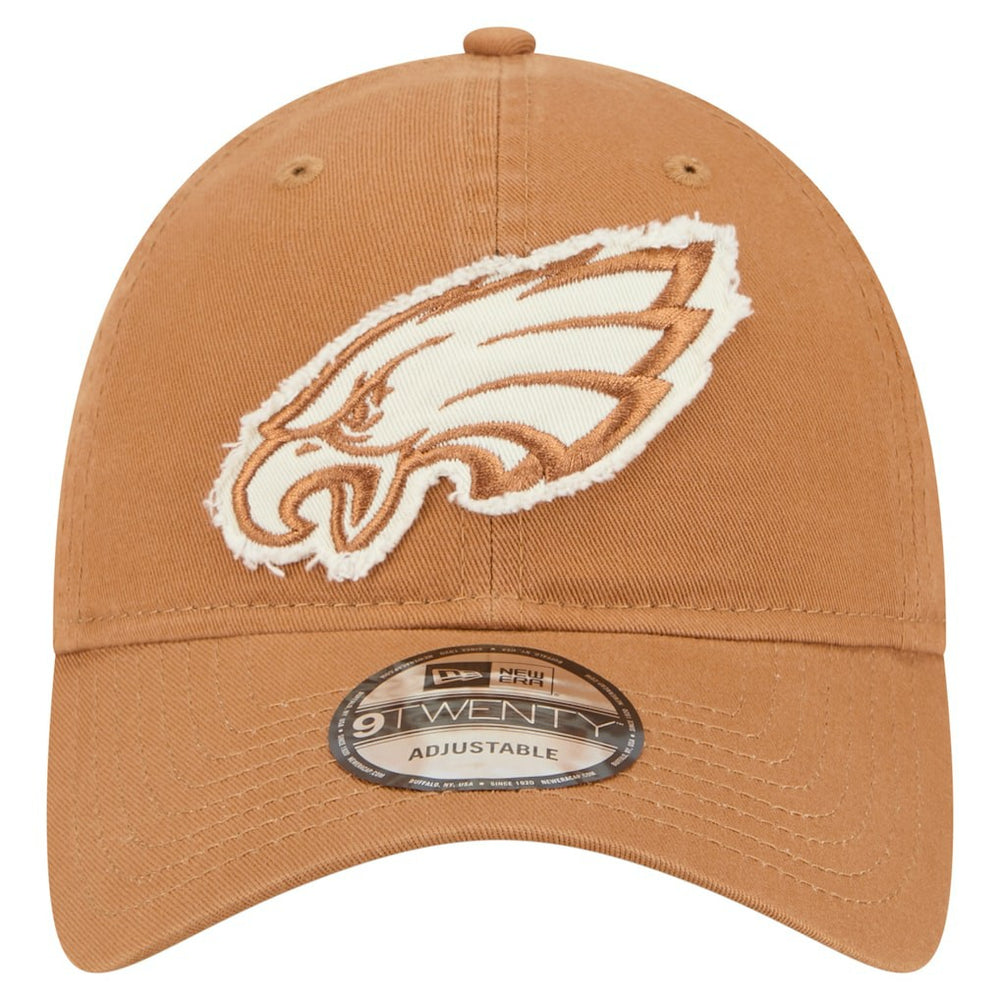 Philadelphia Eagles New Era Stamp 9TWENTY Adjustable Hat Brown | NFL