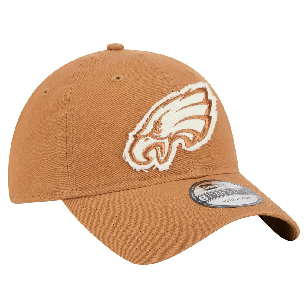 Philadelphia Eagles New Era Stamp 9TWENTY Adjustable Hat Brown | NFL