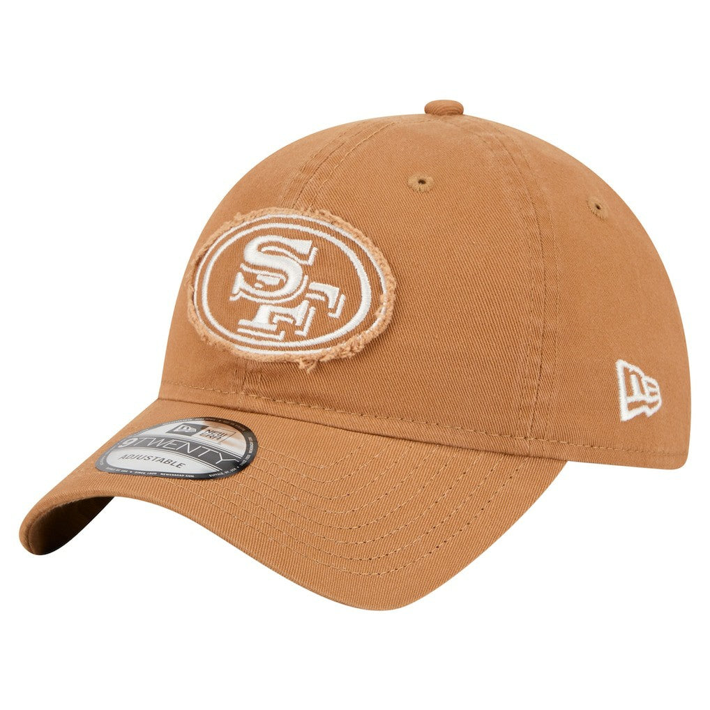 San Francisco 49ers New Era Stamp 9TWENTY Adjustable Hat Brown | NFL
