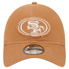 San Francisco 49ers New Era Stamp 9TWENTY Adjustable Hat Brown | NFL