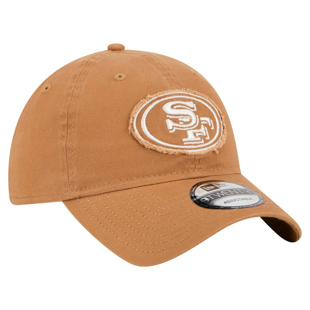 San Francisco 49ers New Era Stamp 9TWENTY Adjustable Hat Brown | NFL