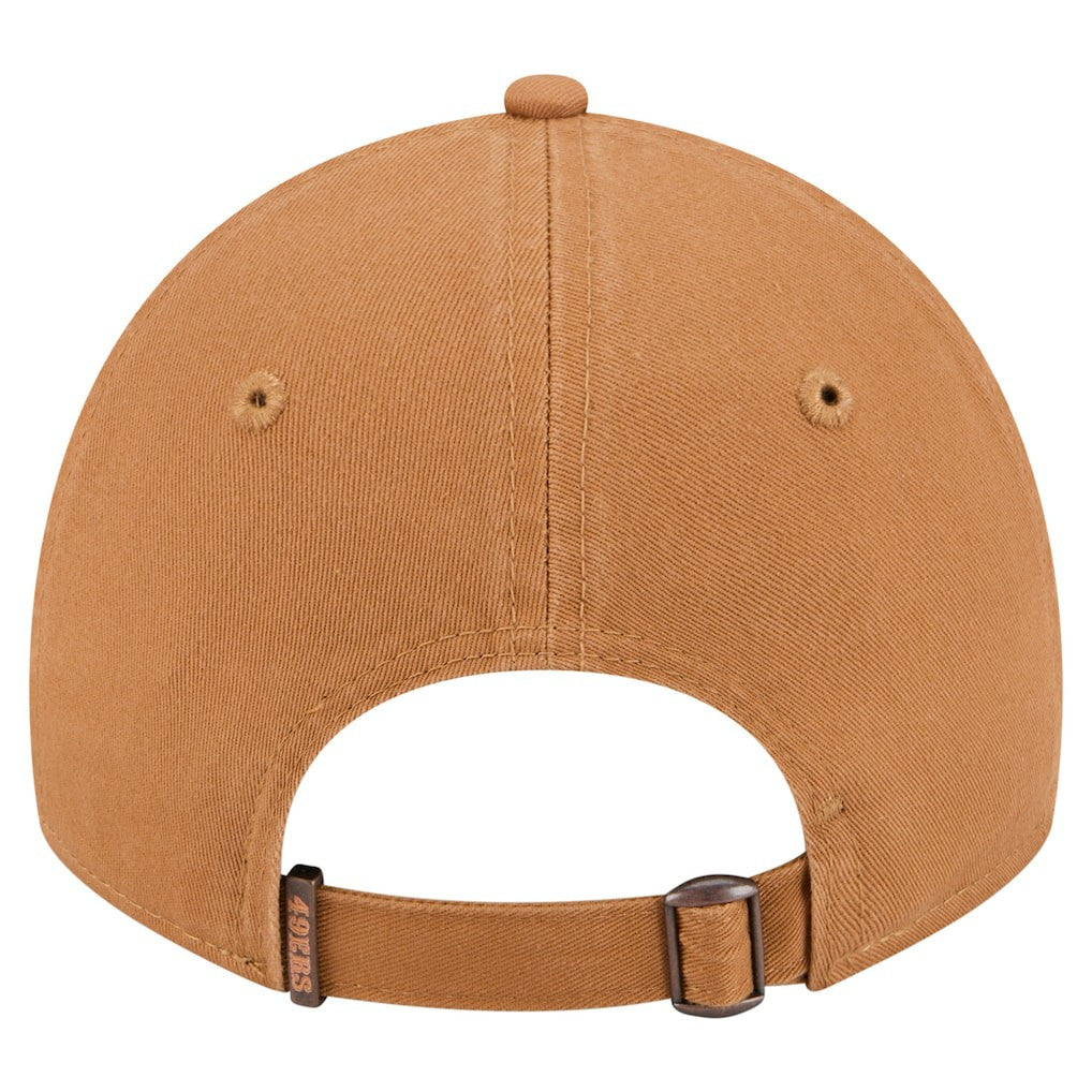 San Francisco 49ers New Era Stamp 9TWENTY Adjustable Hat Brown | NFL