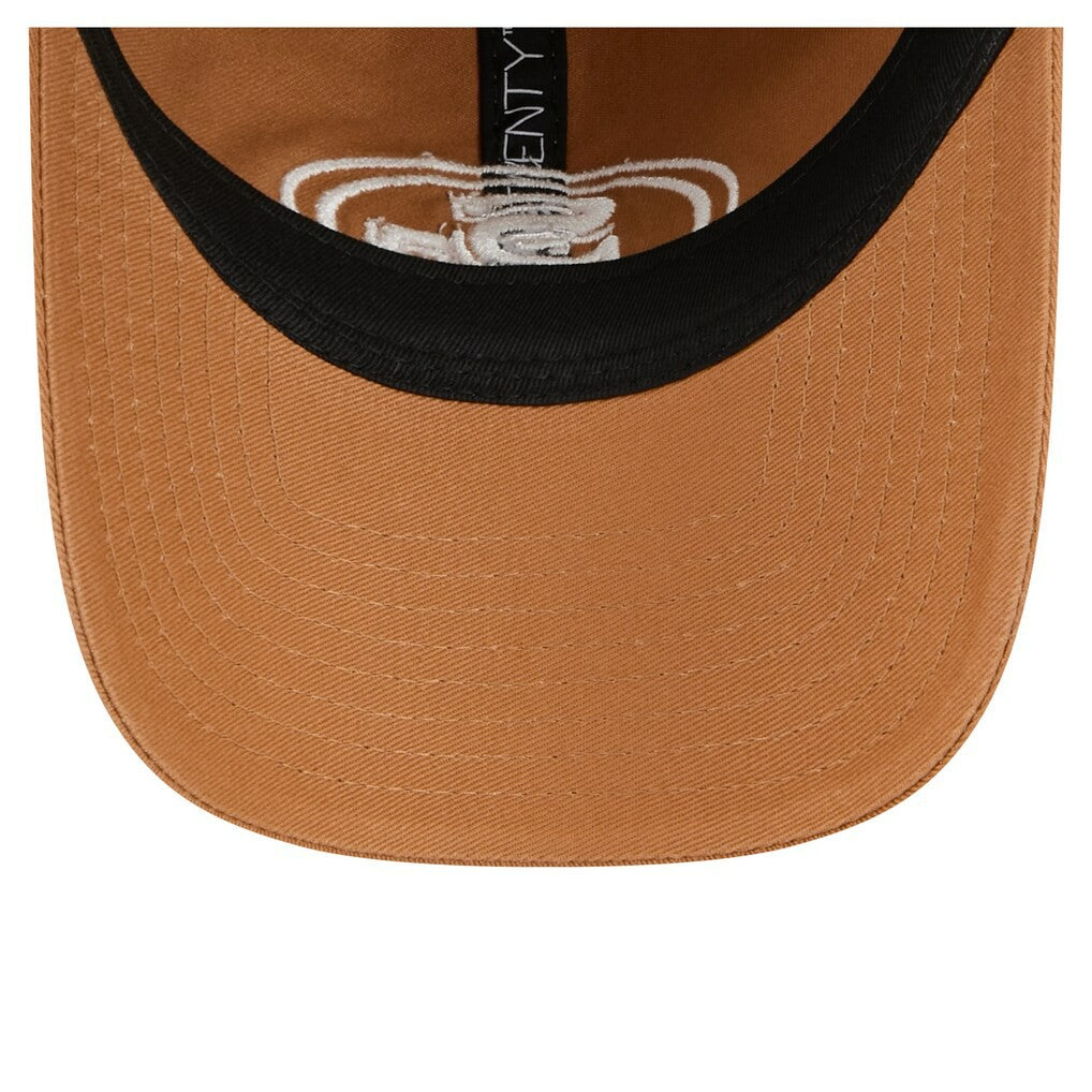 San Francisco 49ers New Era Stamp 9TWENTY Adjustable Hat Brown | NFL