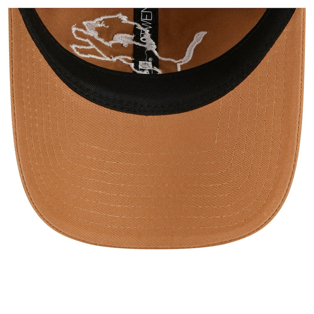 Detroit Lions New Era Stamp 9TWENTY Adjustable Hat Brown | NFL