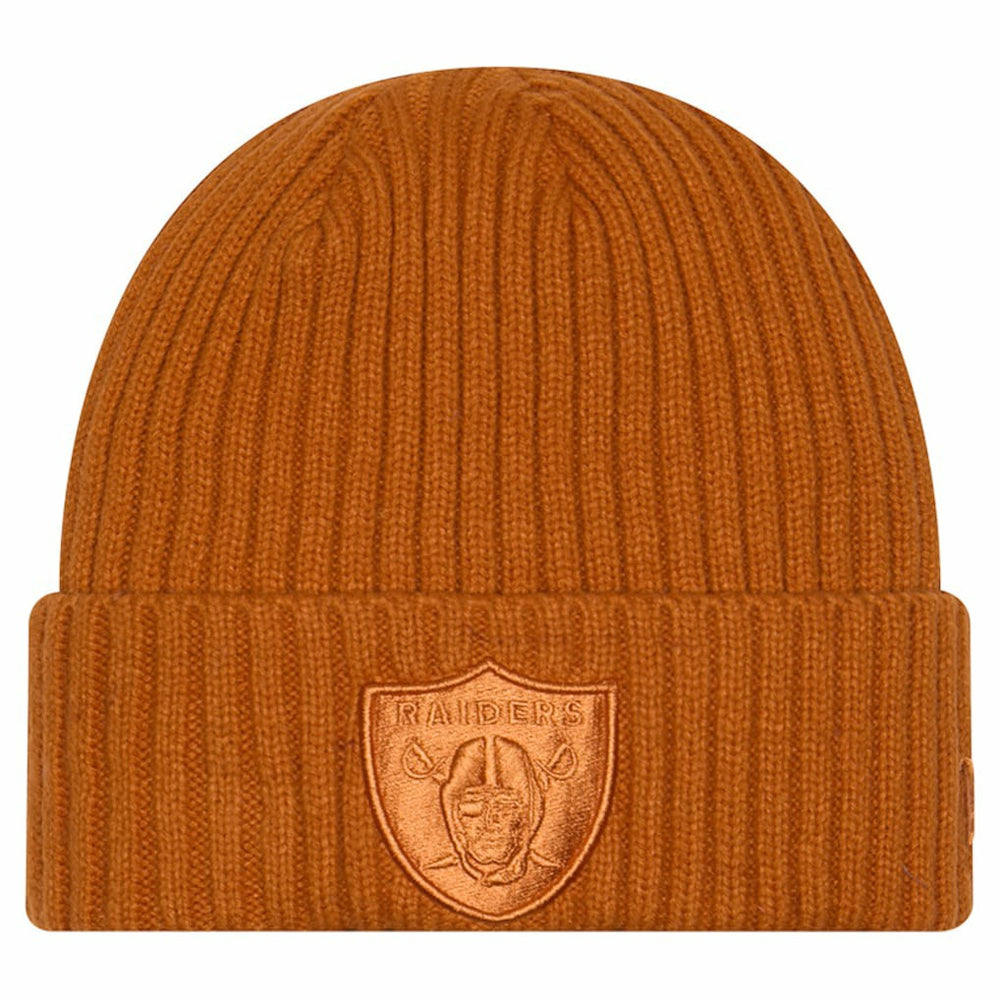Las Vegas Raiders New Era Color Pack Cuffed Knit Hat Brown | NFL