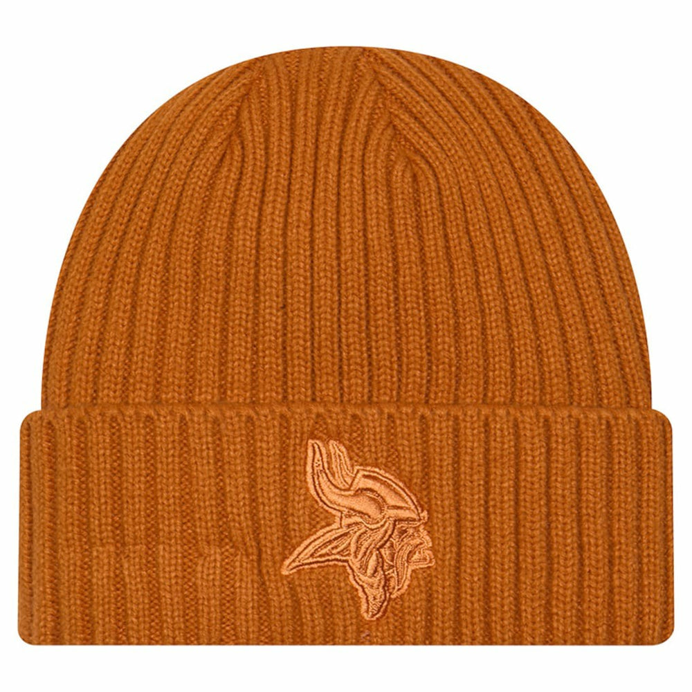 Minnesota Vikings New Era Color Pack Cuffed Knit Hat Brown | NFL