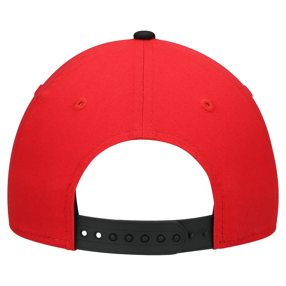 Kansas City Chiefs New Era Youth Arch COOLERA 9FORTY A-Frame Adjustable Hat Red/Black | NFL