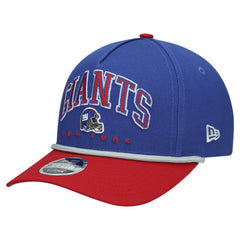 New York Giants New Era Youth Arch COOLERA 9FORTY A-Frame Adjustable Hat Royal/Red | NFL